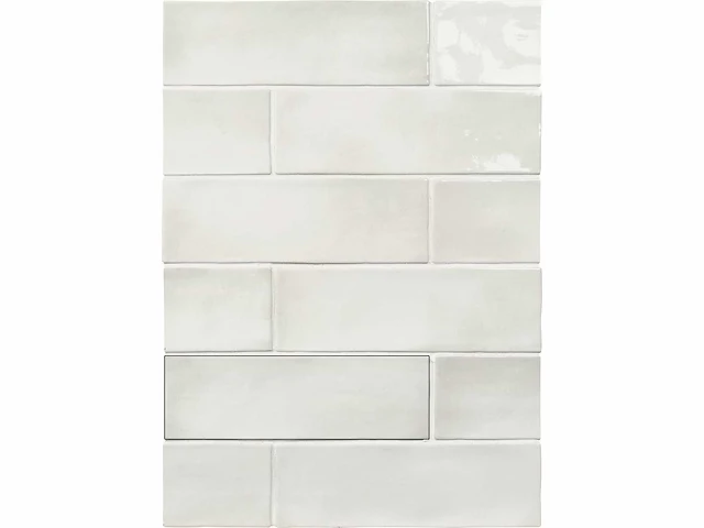 Ape seville snow glans wandtegel 6,5x20 cm 20,03 m² - afbeelding 1 van  2
