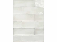 Ape seville snow glans wandtegel 6,5x20 cm 20,03 m² - afbeelding 1 van  2