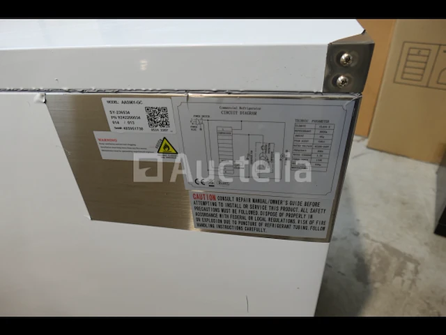 Api aas901-gc 2-deurs gekoelde kast - afbeelding 6 van  7