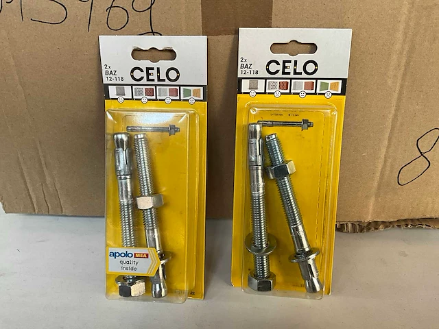 Apolo mea celo baz 12-118 inslaganker set van 2 (250x) - afbeelding 2 van  4