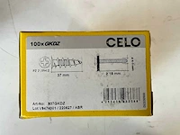 Apolo mea celo gkdz gipsplaat pluggen 4-5 x 37 mm 100 stuks (95x) - afbeelding 4 van  4