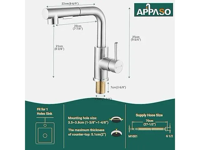 Appaso keukenkraan - afbeelding 2 van  2