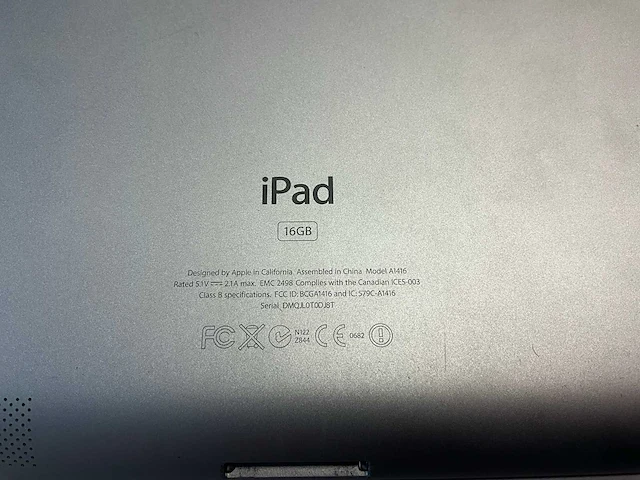 Apple a1416 ipad tablet - afbeelding 3 van  3