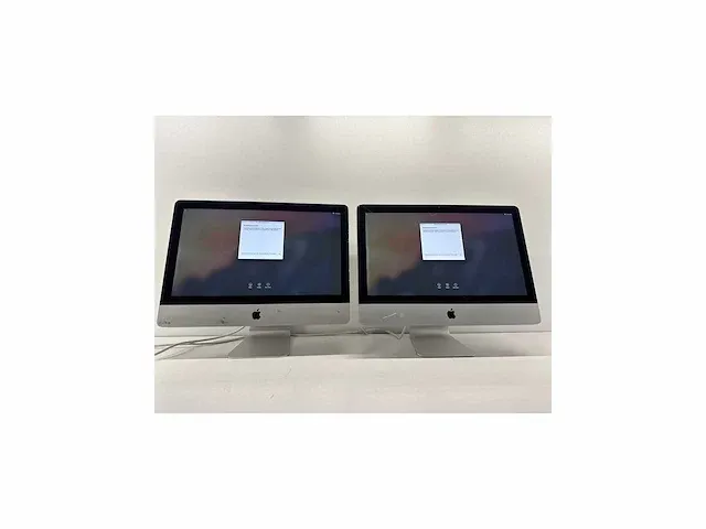 Apple imac 21.5" mid 2011 i7 gen 2 (beschrijving voor specs) (2x) - afbeelding 1 van  8