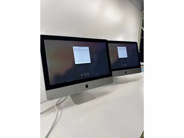 Apple imac 21.5" mid 2011 i7 gen 2 (beschrijving voor specs) (2x) - afbeelding 2 van  8