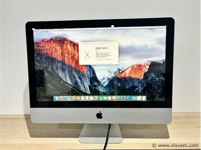 Apple imac all-in-one 21,5" refurbished - afbeelding 6 van  6