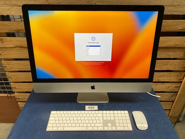 Apple imac retina 5k 27inch 2017, model a1419 emc 3070 - afbeelding 1 van  4