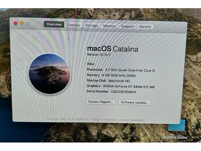 Apple imac - afbeelding 4 van  6