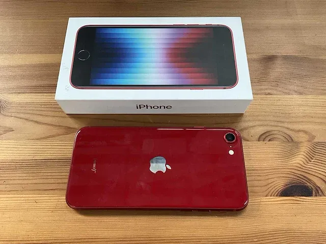 Apple iphone se 3 64gb red - afbeelding 1 van  6