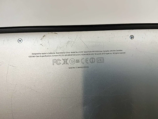 Apple macbook pro a1278 laptop - afbeelding 5 van  5