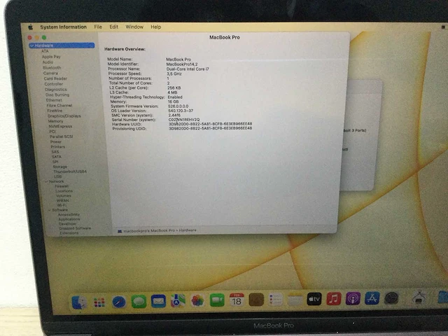Apple macbook pro retina touch bar - afbeelding 10 van  11
