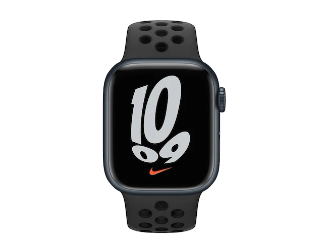 Apple watch nike series 7 aluminium 41 mm - afbeelding 1 van  2