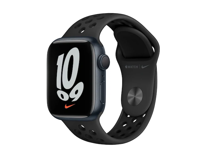 Apple watch nike series 7 aluminium 41 mm - afbeelding 2 van  2