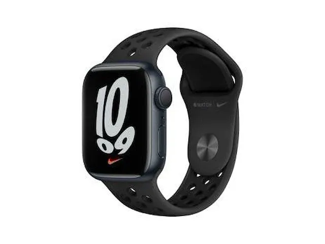 Apple | watch series 7 nike - midnight/anthracite 41mm - afbeelding 1 van  2