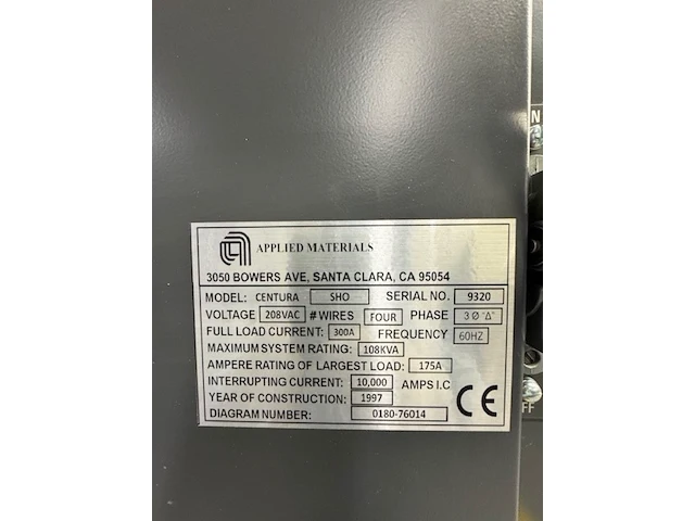 Applied materials 5200 centura - 150mm cvd - afbeelding 6 van  7