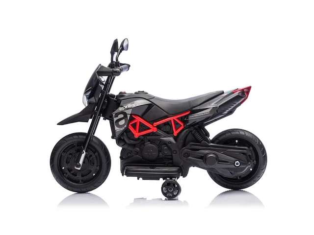 Aprilia dorsoduro 900 elektrische kindermotor 6v - 1 tot 3 jaar - grijs - afbeelding 2 van  3