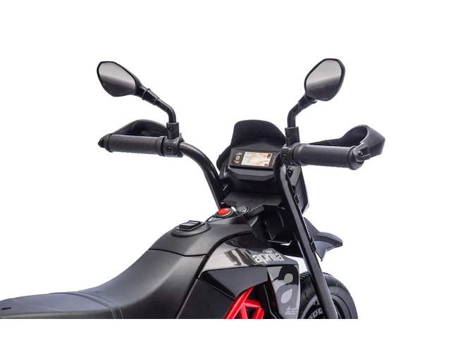 Aprilia dorsoduro 900 elektrische kindermotor 6v - 1 tot 3 jaar - grijs - afbeelding 3 van  3