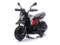 Aprilia dorsoduro 900 elektrische kindermotor 6v - 1 tot 3 jaar - zwart - afbeelding 1 van  4