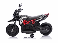 Aprilia dorsoduro 900 elektrische kindermotor 6v - 1 tot 3 jaar - zwart - afbeelding 2 van  4
