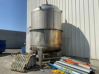 Apv vessel jacket rvs verticaal drukvat - afbeelding 1 van  4