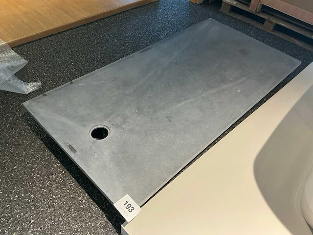 Aqc aqua stone massieve douchebak - afbeelding 2 van  3