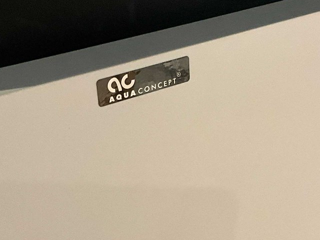 Aqua concept “aqua corian” flat carré douchebak - afbeelding 2 van  3