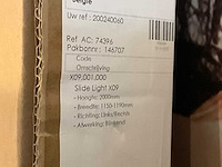 Aqua concept slide light x09 schuif douchedeur - afbeelding 2 van  3