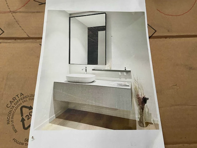 Aqua gugel francia badmeubelset - afbeelding 1 van  10