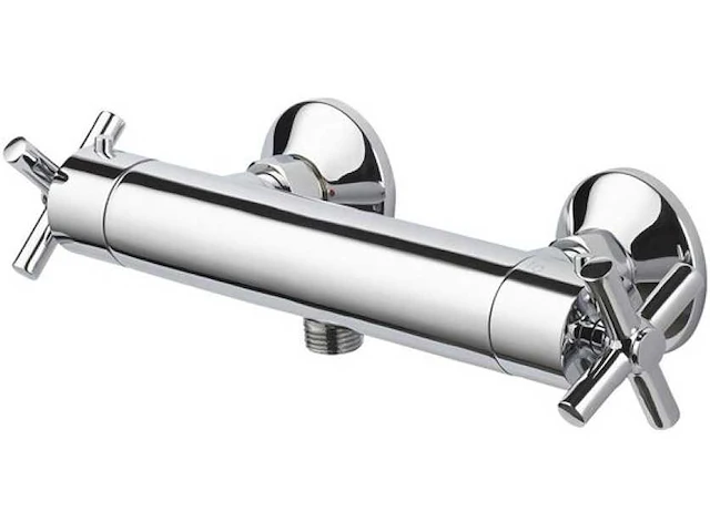 Aqualino ceronda thermostatische douchekraan, kruisgreep, keramische schijven (3x) - afbeelding 1 van  8