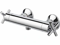 Aqualino ceronda thermostatische douchekraan, kruisgreep, keramische schijven (3x) - afbeelding 1 van  8