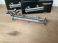 Aqualino ceronda thermostatische douchekraan, kruisgreep, keramische schijven (3x) - afbeelding 2 van  8
