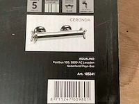 Aqualino ceronda thermostatische douchekraan, kruisgreep, keramische schijven (3x) - afbeelding 8 van  8