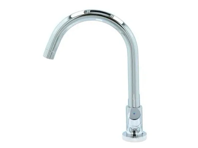 Aqualino fortore tweeknops keukenkraan chroom - afbeelding 2 van  3