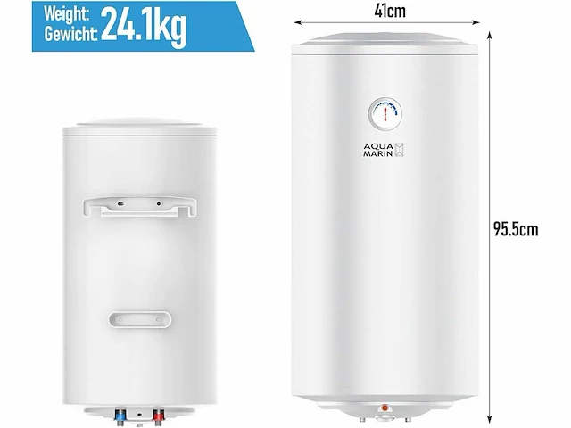 Aquamarin® elektrische boiler - anti-kalk model 80 l - afbeelding 5 van  5