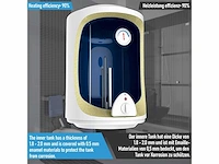 Aquamarin® elektrische boiler - tank met een inhoud van 80 liter, vermogen 1500w - afbeelding 3 van  6