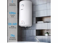 Aquamarin® elektrische boiler - tank met een inhoud van 80 liter, vermogen 1500w - afbeelding 4 van  6