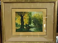 Aquarel adriaan terhell - afbeelding 1 van  4