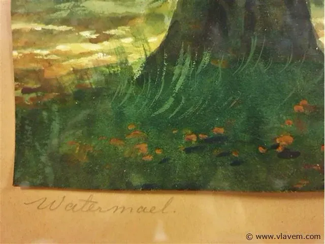 Aquarel adriaan terhell - afbeelding 3 van  4