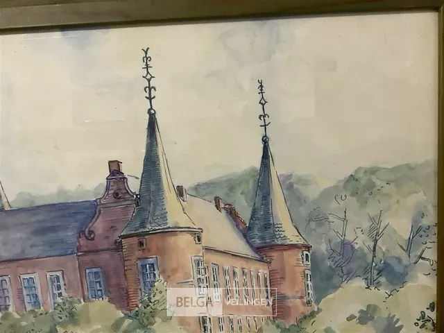 Aquarel clement van campenhout - afbeelding 2 van  6