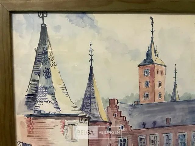 Aquarel clement van campenhout - afbeelding 3 van  6