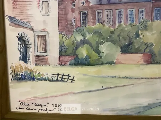 Aquarel clement van campenhout - afbeelding 4 van  6