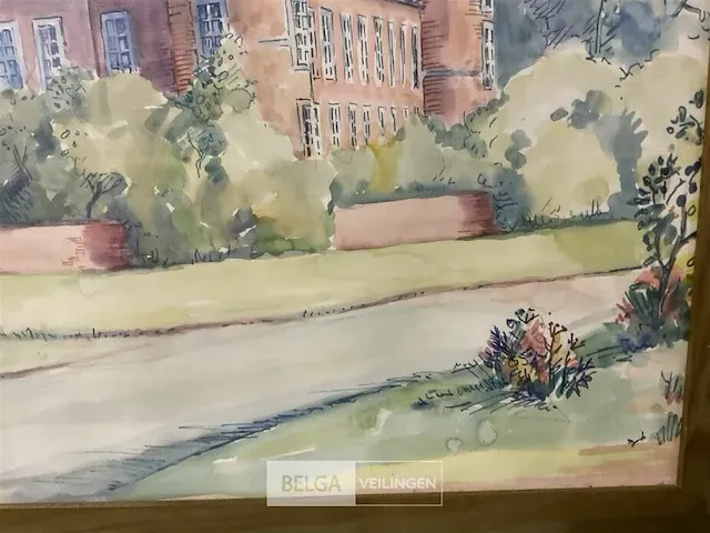 Aquarel clement van campenhout - afbeelding 5 van  6