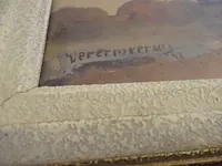 Aquarel, vermeersch, 1942 - afbeelding 2 van  2