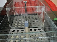 Aquarium met verschillende afdelingen en pomp - afbeelding 5 van  5