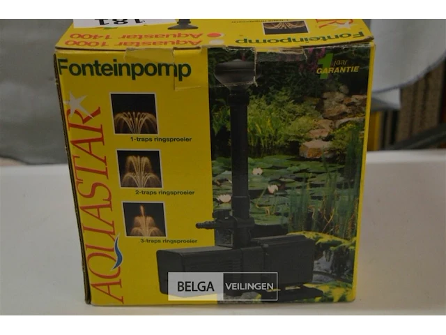 Aquastar 1400 fonteinpomp - afbeelding 2 van  2
