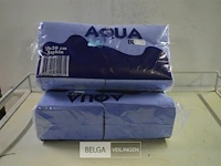 Aque blue 4x naphin 30x30 - afbeelding 1 van  1