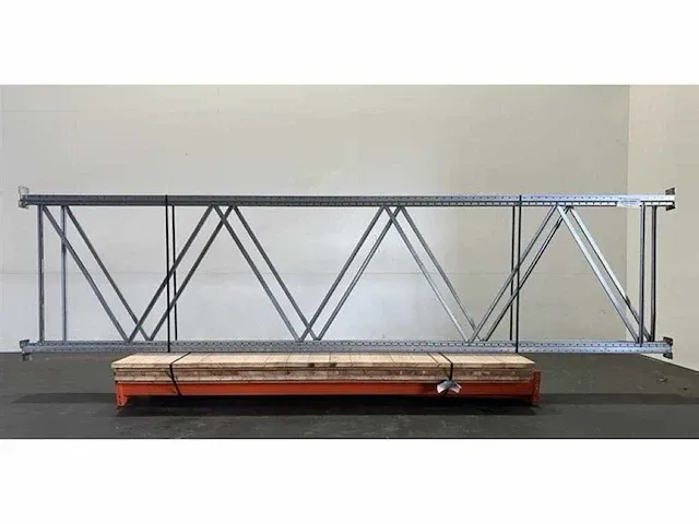 Ar-racking palletstelling lengte 2865 mm hoogte 4500 mm diepte 1100 mm 3 niveaus occasie - afbeelding 4 van  4