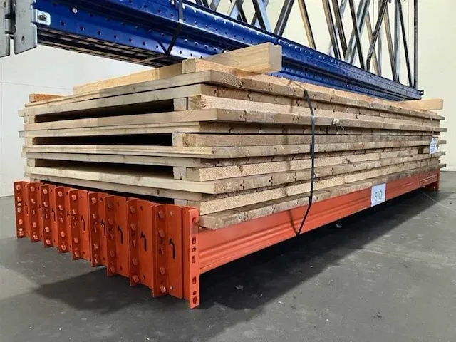 Ar-racking palletstelling lengte 8420 mm hoogte 3500 mm diepte 1100 mm 3 niveaus occasie - afbeelding 3 van  4