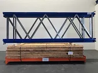 Ar-racking palletstelling lengte 8420 mm hoogte 3500 mm diepte 1100 mm 3 niveaus occasie - afbeelding 4 van  4