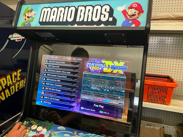 Arcade speelkast mario bros - afbeelding 2 van  9